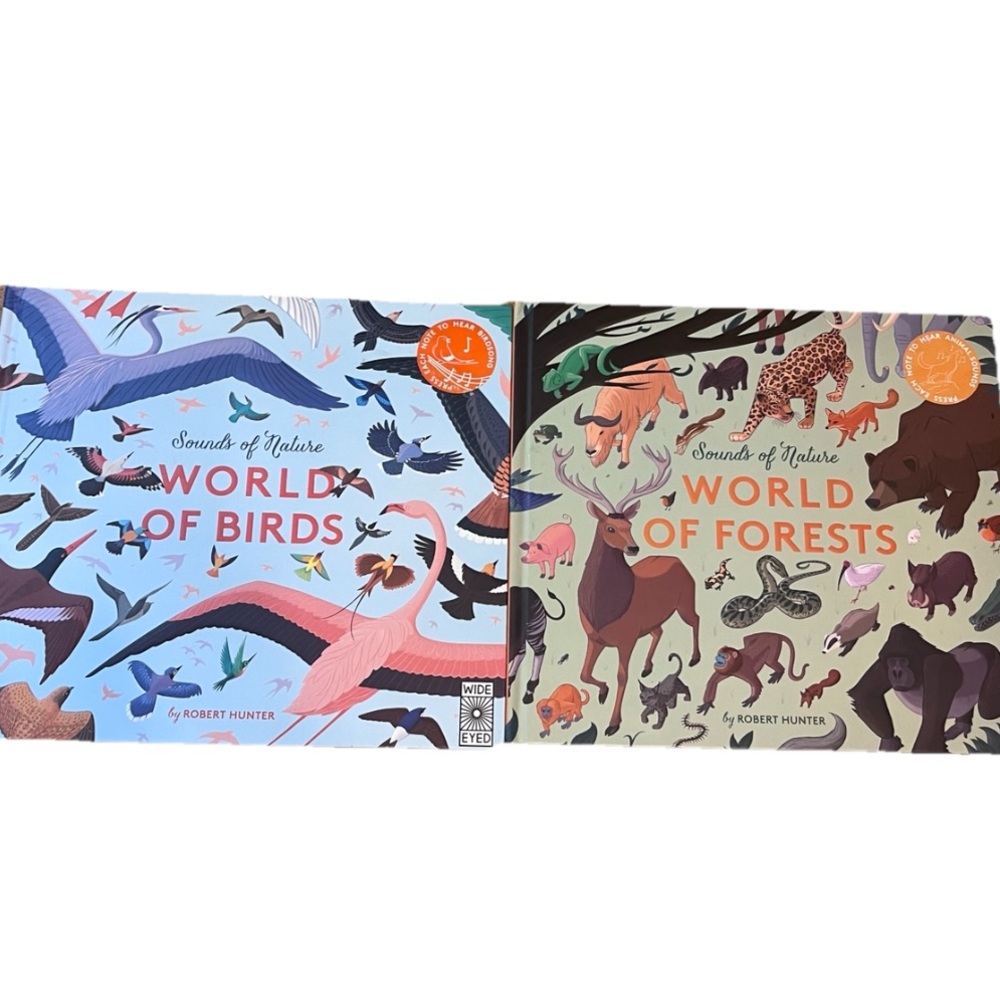 Sounds of Nature 2-Book Set – World of Birds & World of Forests
